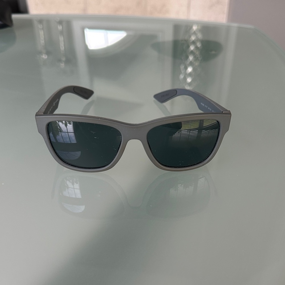 Men’s Gray Prada Sunglasses